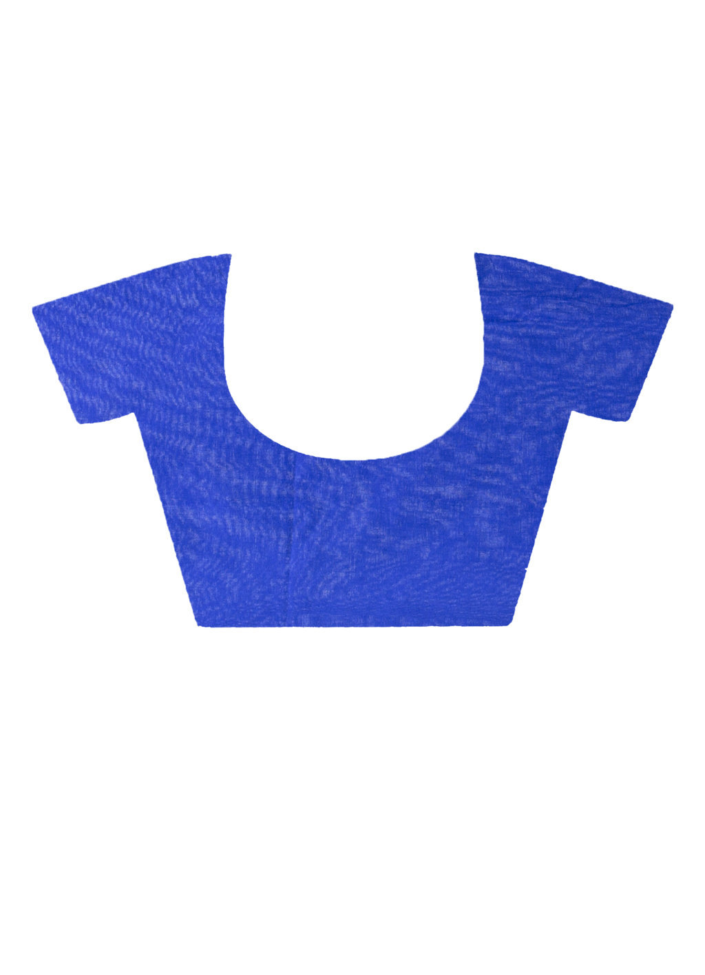 Blue Grey Pure Cotton Kousiki Hand Loom Saree (202)